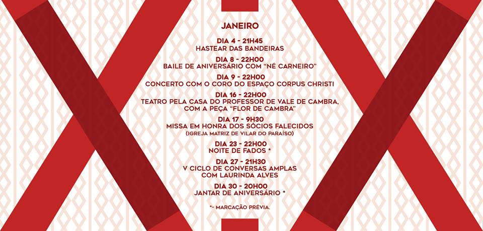 Comemorações do XIX Aniversário Comemorações do XIX Aniversário